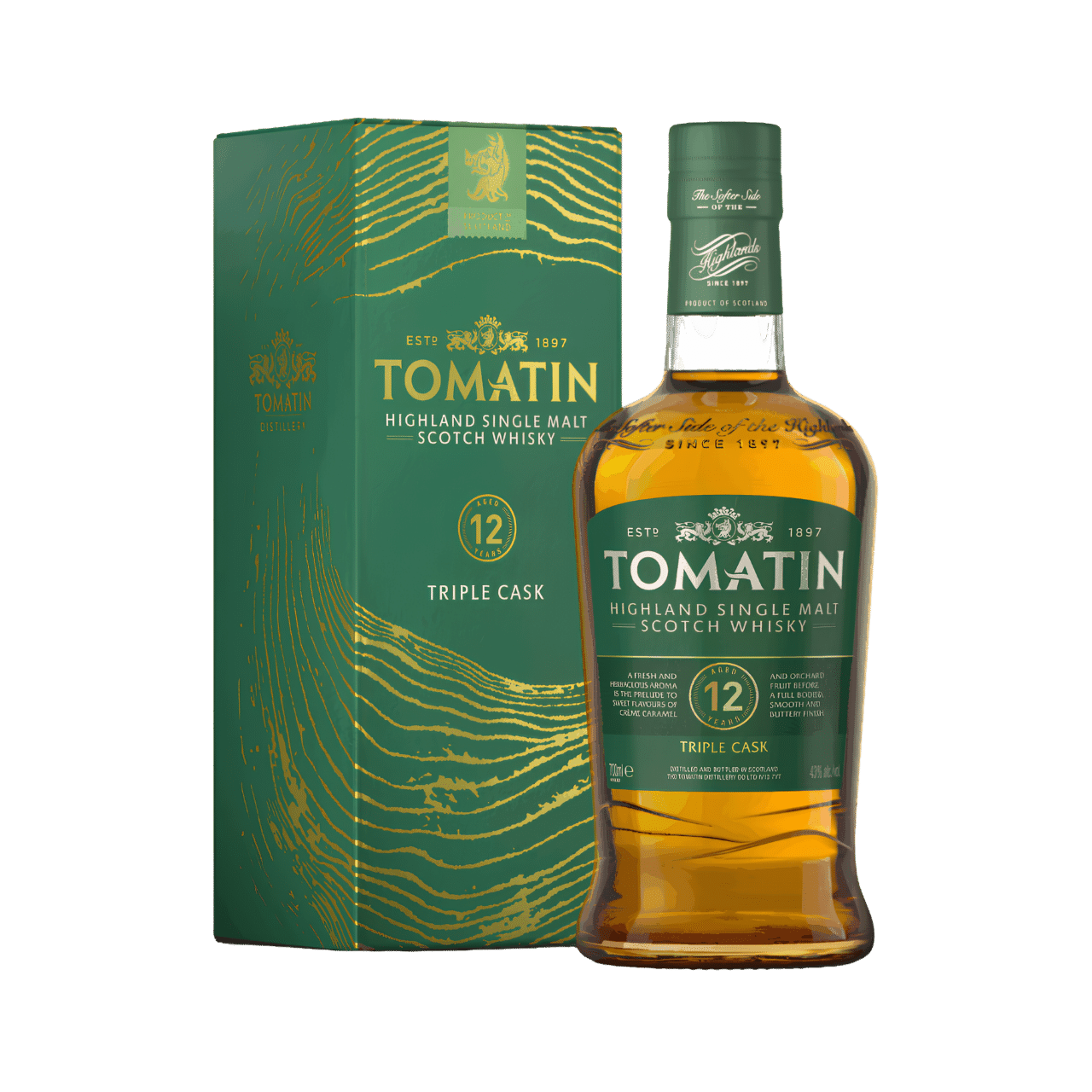 Tomatin Triple Cask 12y 700ml